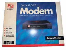 New Zoom model 3048 56K V.92/V.90 Modem for Windows & Mac w/ Serial Port picture