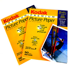 Kodak Premium Picture Paper High Gloss 2 packs  8.5