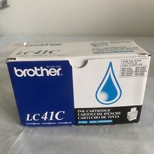 5 Pack Of Brother Ink Cartridge LC41C Cyan New In Box Expired 2011/6 & 2013/6 picture