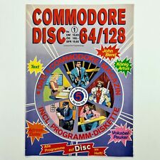 1987 Ca Verlag Commodore Disc 64/128 Dt. Computer / Retro/ Floppy/ John Bend picture