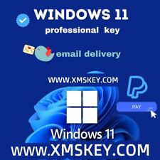 Microsoft Windows 10 11  Pro ENGLISH DVD & Key Operating System New Sealed picture