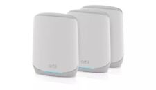 Netgear Orbi RBK763-100NAR AX5400 Mesh Router 2 Satellites Certified Refurbished picture