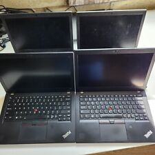 Lot of 4 Lenovo ThinkPad X280 X270 12.5