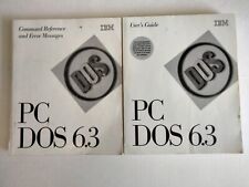 1994 IBM PC DOS 6.3  User's Guide & Command Reference/Error Messages Manual picture