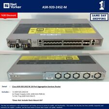Cisco ASR-920-24SZ-M - Services Router ASR 920- With Dual Power - Same Day Shipp picture