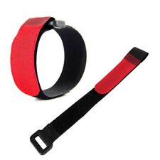 BONINO  reusable  Hook and Loop Strap Tape Cable straps  ties Black picture