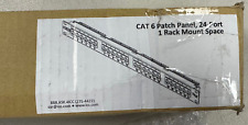 ICC Patch Panel 24-Port CAT 6 ICMPP02460 1RMS picture