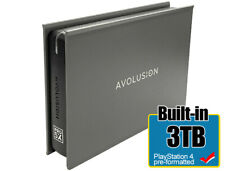 Avolusion Mini Pro-5X 3TB USB 3.0 Portable External Gaming PS4 Hard Drive (Grey) picture