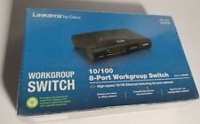 Linksys By Cisco 10/100 8-Port Workgroup Switch Model EZXS88W New Sealed picture