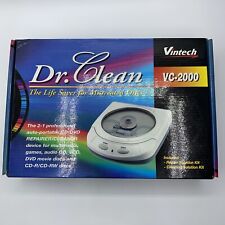 Vintage Vintech VC-2000 Disc CD DVD SCRATCH Repair Kit DR CLEAN New Open Box picture