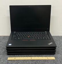 Lot of 4 Lenovo ThinkPad T480 Laptop i5-7200U, No RAM / Storage - Boots to BIOS picture