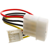 6in 4 Pin Molex to Floppy Power Cable 5.25 inch Male to 3.5 in Female 11W3-05206 picture
