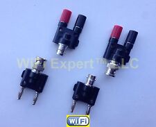 BNC Male Female To Banana Male Female RF Connector Coax Adapter Radio Antenna US picture
