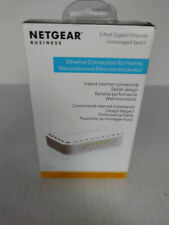 Brand New FACTORY SEALED Netgear 5 Port Gigabit Ethernet Switch (GS605) picture