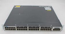 Cisco Catalyst WS-C3750X-48P-S Gigabit Ethernet Network Switch Managed TESTED picture