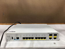 Cisco Catalyst 3560C WS-C3560CG-8PC-S V02 8GBE PoE+ 2XDUAL UPLINK IP Switch picture