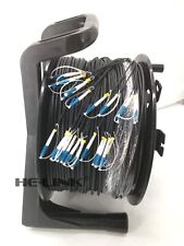 100M LC-LC Outdoor Armored Singlemode 12 Strands with Fiber Tactical Cable Reel picture