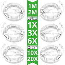 For iPhone 13 12 11 XR 7 8 6s Plus USB Fast Charging Cable Adapter Data Cord Lot picture