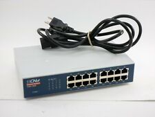 CNet PowerSWITCH Ethernet Switch CSH-1600 w/ AC Cable - Tested picture