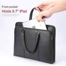Marrant men's business classic black briefcase leather briefcase laptop bags . picture