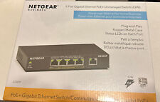 NETGEAR GS305P 5-Port Gigabit Ethernet PoE Unmanaged  Switch (63W) -NEW picture