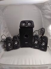 Logitech Z506 Surround Sound Home Theater Speaker System - Black 5.1 Tested. picture