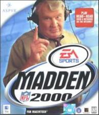 Madden NFL 2000 + Manual MAC CD professional football league players season game picture