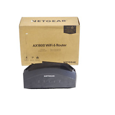 NETGEAR AX1800 1000 Mbps 4 Port Wireless Router  wifi 6 NO ACCESSORIES picture