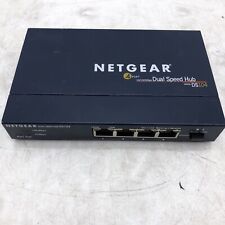 Netgear Dual Speed Hub Model DS104 without Cords 4 Ports TESTED FOR POWER picture