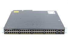 Cisco Catalyst 2960XR 48-Port PoE+ Gigabit Switch W/Ears P/N: WS-C2960XR-48FPS-I picture