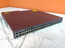 Cisco WS-C2960XR-48FPS-I 48-Port POE Network Switch 2x PWR-C2-1025WAC picture