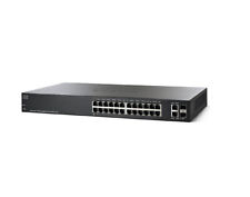 Cisco SG220-26P-K9 Smart Plus Gigabit SFP PoE+ Managed Switch 1 Year Warranty picture