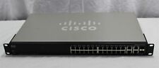 Cisco Model SF300-24 Network PoE Managed Switch - Tested Works - With AC Cable picture