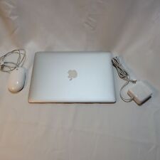 Apple MacBook Air 13 Laptop Computer Intel i5 Silver with Mouse and Power Supply picture