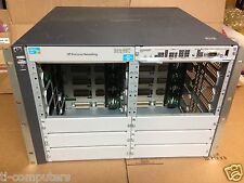 J9643A HP HPE 5412zl J8698A Switch chassis with Premium Software rack mouth USED picture