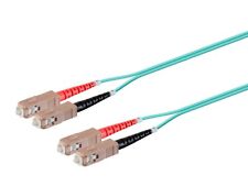 Monoprice OM4 Fiber Optic Cable - 15M - SC/UPC-SC/UPC, Multi Mode, 50/125, PVC picture