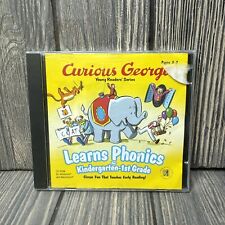Curious George Learns Phonics K-1st Grade PC CD 2000 Simon & Schuster Win/Mac  picture