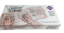 VTG Microsoft Natural  Keyboard Wired White Ergonomic With Original Box picture