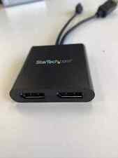 StarTech MSTDP122DP 2-Port Multi Monitor Adapter, DisplayPort 1.2 MST Hub, Dual picture