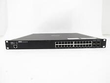 Dell Force10 S25 24x 10GBase-T RJ45 4x 40G QSFP+ Port Switch W/ Dual PSU picture
