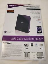 NETGEAR AC1600 Cable Modem Router C6250 802.11ac Dual Band Gig TESTED  picture