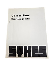 Vintage 1977 Skyes Comm-Stor User Diagnostic Rev 2 picture