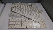 (READ DESCRIPTION) Lot 6x Apple A1243 Wired Aluminum Keyboard Numeric Keypad USB picture