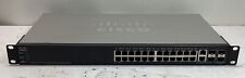 Cisco SG500 Series 28-Port Small Business Managed Switch SG500-28-K9 picture