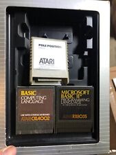 Vintage Atari Microsoft Basic II With Box Cartridge RX8035 Pole position Basic 1 picture