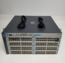 HP ProCurve 4208VL, J8773A w/J8768A (x7) + J9033A (x1) Modules & J4839A PSU (x2) picture