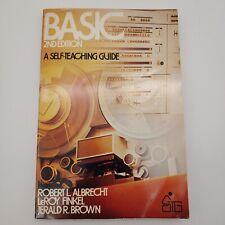 BASIC 2nd Edition Self Teaching Guide 1978 Albrecht Finkel Brown John Wiley picture