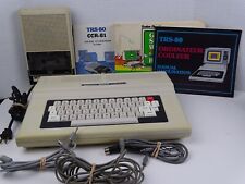 1980 Radio Shack Tandy TRS 80 Color Computer 2 with Manuals & CCR-81 Untested picture