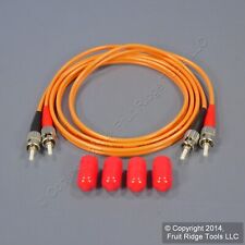 1M Leviton Fiber Optic Multi-Mode Duplex Patch Cable Cord SC 62.5/125 STD62-01M picture