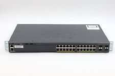 Cisco Catalyst 2960-X 24-Port Gigabit Switch With Ears P/N: WS-C2960X-24TS-L V03 picture